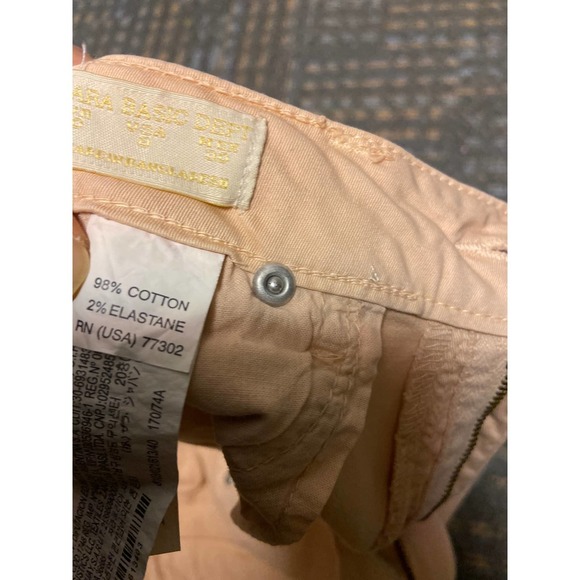 NWT Zara jean pant sz: 8 light peach color - Picture 6 of 6